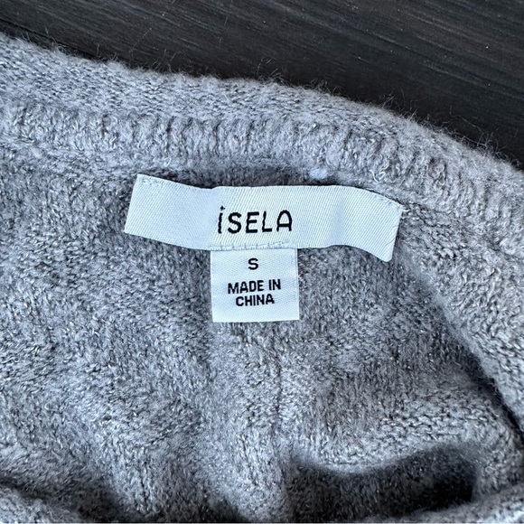 Isela Women’s Sweater gray Size S - Picture 6 of 7